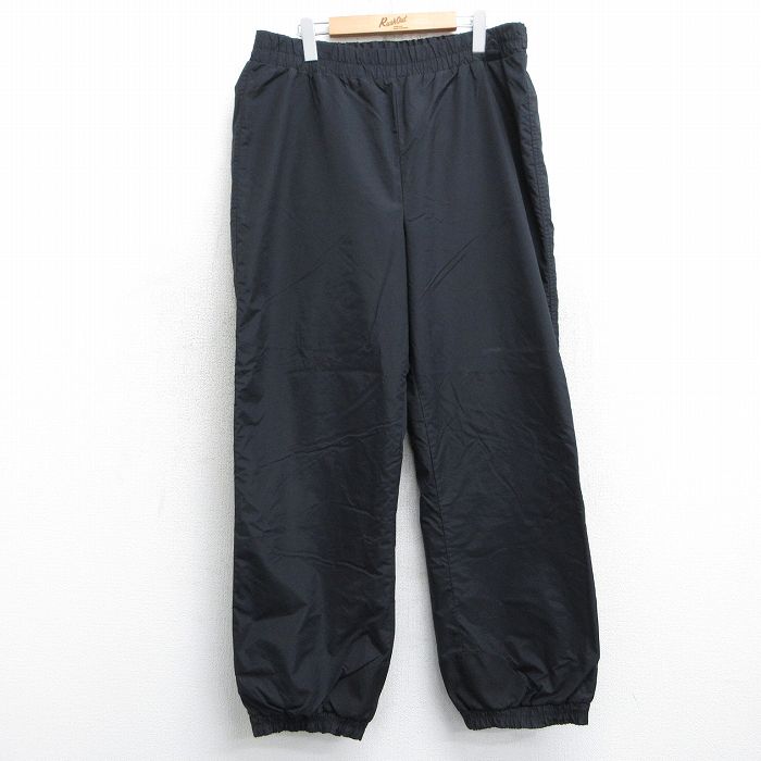 【商品番号】 pasw25020191 【商品名】 W38 & starf;古着 コロンビア ナイロン パンツ メンズ 00年代 00s 黒 【表記サイズ】 L 【実寸サイズ】 ウエスト（腰ま