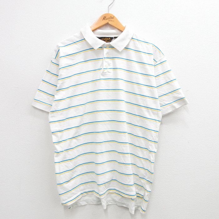 【商品番号】 shbp24061558 【商品名】 XL & starf;古着 エディーバウアー 半袖 ブランド ポロ シャツ メンズ 90年代 90s ワンポイントロゴ 大きいサイズ コット
