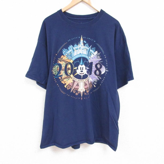 【商品番号】 ts53050047 【商品名】 XL & starf;古着 ヘインズ Hanes 半袖 Tシャツ メンズ ディズニー DISNEY ミッキー MICKEY MOUSE 大きいサ