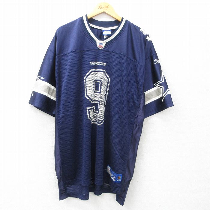 【商品番号】 tsb25042411 【商品名】 XL & starf;古着 リーボック 半袖 ビンテージ フットボール Tシャツ メンズ 00年代 00s NFL ダラスカウボーイズ トニー