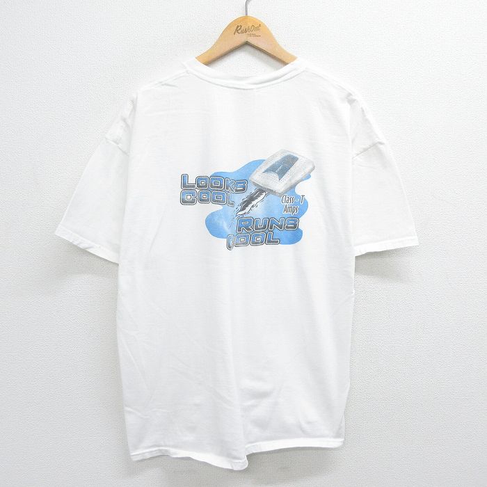 【商品番号】 tsv23052435 【商品名】 XL & starf;古着 ヘインズ 半袖 ビンテージ Tシャツ メンズ 00年代 00s ブラウプンクト 家電 大きいサイズ コットン クル